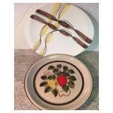 Two Vintage Platters see info