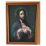 1962 'The Most Sacred Heart of Jesus' Print - Info