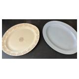 Two Serving Platters