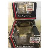 Sixteen Brass Napkin Rings