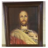 10' x 12' Framed Jesus Picture