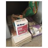 Tile & Grout Under Work Bench