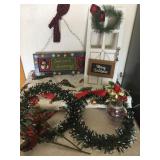 Flannel Back Table Cloth & Other Decor