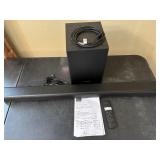 Insignia 2.1 Channel Soundbar System Untested