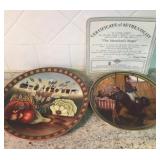 Two Decorative Hanging Plates