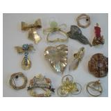 Assorted Brooches & Pins
