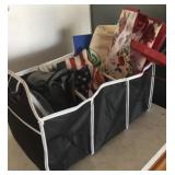 Car Travel Tote with Reusable Bags, Window Cover