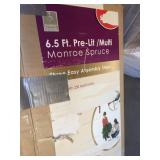 6.5' Pre-Lit Monroe Spruce Tree - Untested