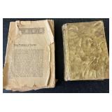 Very Old Spiritual Song Book & Saint  Anthony Book