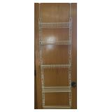 Over Door Hanging Adjustable Pantry Rack