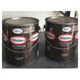 Two Gallons Glidden Satin Paint - Unopened