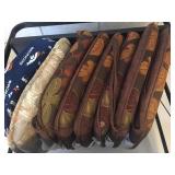 8 Chair Cushions 15 x 17, 6 Are Matching