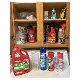 Laundry Cabinet with Pet Shampoo