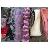 Eleven Assorted Ladies Scarves