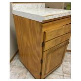 Laundry Cabinet on Wheels