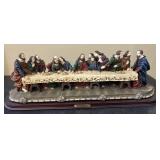 The Last Supper 3-D Resin Sculpture 25' x 7'