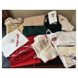 Table Cloths, Holiday Hand Towels, Aprons
