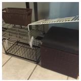 Bathroom Storage Cube and Racks