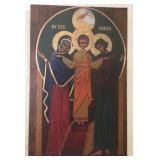 5' x 8' Religious Art on Wood