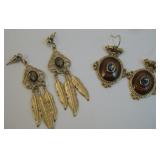 Two Pair Fashion Earrings