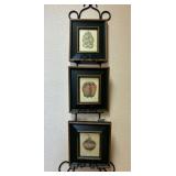 Vegetable Prints on Hanging Wall Bracket