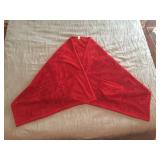Red Shawl One Size