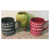 Grinch Mug, Mr & Mrs Claus Mugs