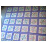 68x 78 Hand Made Quilt Spots Observed