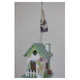 8' Wood Decorative Birdhouse