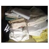 Linens & Sheets Bottom Shelf In Hall Closet
