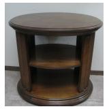 24x 18x 22 Wood Side Table Some Wear To Top