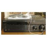 Sony Multi Channel Receiver W/Remote Powers On