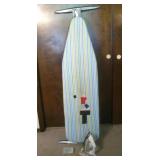 59' Metal Ironing Board & Iron See Info