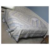 Queen Mattress & Box Spring W/Linens Shown