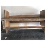 Two Vintage Wood Book Holders - See Info