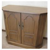 31.5x 14.5x 28 Vintage Maple Sideboard Cabinet