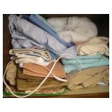 Sheets & Electric Blanket Middle Shelf Hall Closet