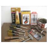 Chisels, Hand Tools Some NIP As Shown