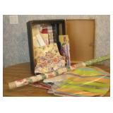 Assorted Holiday Wrap, Gift Boxes & More