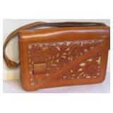 12' Tooled Leather Purse & Wallet Shown
