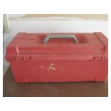 18x 8x 9 Plastic Toolbox W/Contents