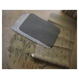 Five Assorted Floor Rugs Longest 24x 72 Some Wear