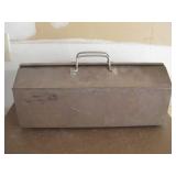 Metal Toolbox W/Contents Shown