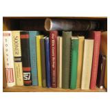 Shelf Of Vintage Yearbooks, Genealogy Books & More