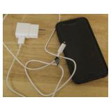 Google Phone W/Otterbox & Cord Powers On