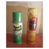 Two Unopened Cans Spray Foam Untested