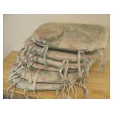 Six 20x 14' Padded Chair Cushions Need Cleaned