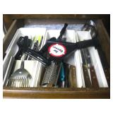 Drawer W/Trays Of Kitchen Utensils