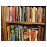 Bottom Two Left Shelves Of Books On 2nd Bookcase