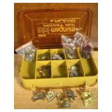 6' Plano Organizer W/Enamel Sewing Pin/Brooches